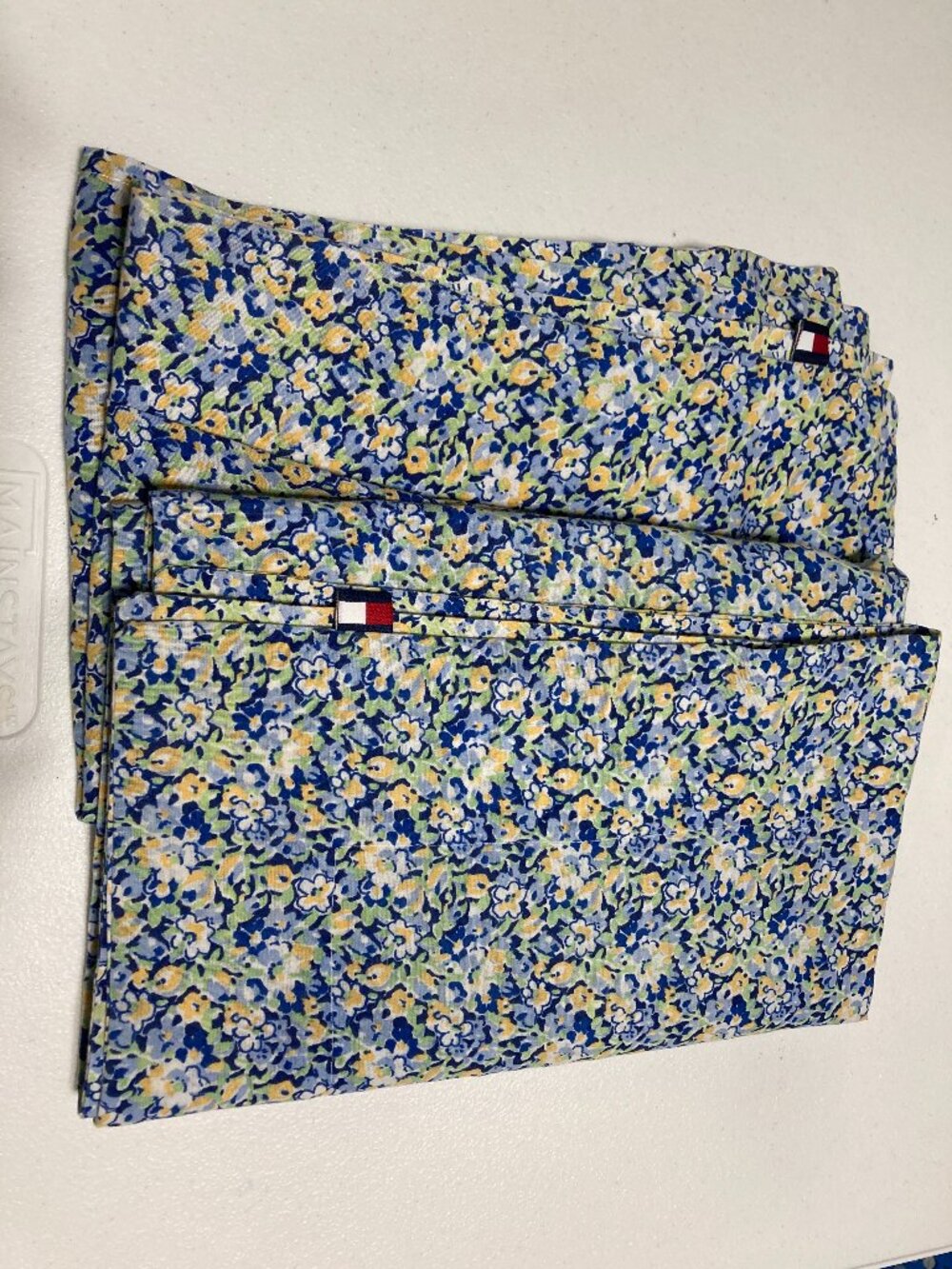 TOMMY HILFIGER Elizabeth Anne Floral Cotton Standard Pillow Sham Set of 2 Blue